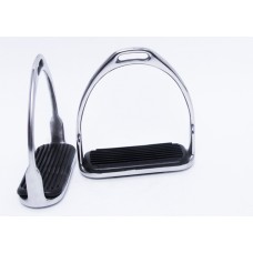 Stainless Steel Stirrups with Rubber Base