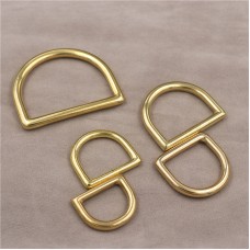 Solid Brass D ring