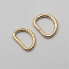 Solid Brass D ring (WIRE)