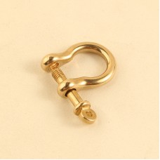 Solid Brass D-Ring Anchor Shackle Clasps
