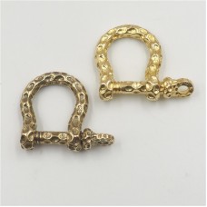 Solid Brass D-Ring Anchor Shackle Clasps 3
