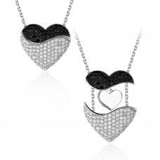 Stainless Steel Necklace - Angel Wing 3