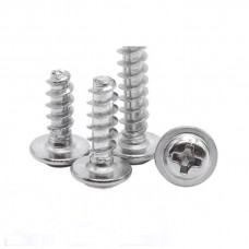PWB Stainless Steel Philips Truss washer Head Flat tail Tapping Screw For M1.7-M4