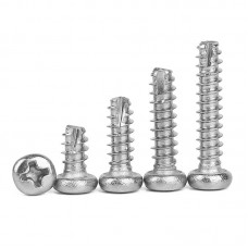 PT Stainless Steel Philips Pan head Tapping Screw M2-M4